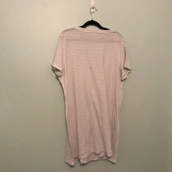Jockey Grey and White Stripe Dress Size 2X - Picture 4 of 7